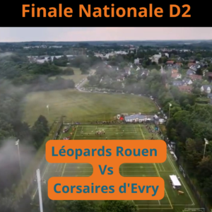 Finale D2 : Rouen vs Evry A suivre en direct et pay per view
